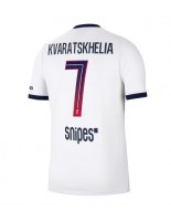 Paris Saint-Germain Khvicha Kvaratskhelia #7 Vieraspaita 2026-27 Lyhythihainen